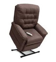 Pride Mobility Heritage 300 Series Collection Lift Chair LC-358, Full Recline Chaise Lounger (Pacific- Medium)