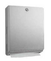 7127947 PT# B-262 Dispenser Paper Towel C-Fold/ Multi Fold 12" SS Surface Mount Ea Made by Bobrick