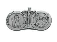 St Chris/Ga Visor Clip/Carded