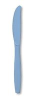 Creative Converting Touch of Color Premium 24 Count Plastic Knives, Periwinkle