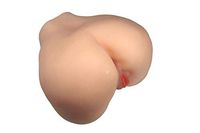 Lifesize A-ss Male Masturator Toy - 3D Lifelike Silicone TPE Love Dolls for Men Adult Male Toys Men's Massager Toy Love Toys Gift for Man (12.9x11.8x6.2in)