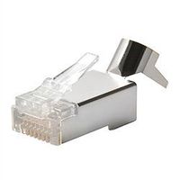 Cat6A/Cat7 Rj45 Shielded Connectors - Bag Of 50