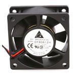 Delta DFB0612H 60x60x20 mm 12V Brushless Tubeaxial Fan 11 Wires