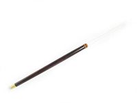 Long 10.8"/275 mm Slim Cigarette Holder Light Brown WHITE STEM "Audrey Hepburn"