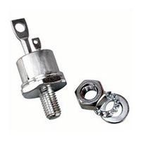 NTE Electronics NTE5569 Silicon Controlled Rectifier, TO-65 Case, 80 Amps RMS On-State Current, 50 mA Gate Trigger Current, 1200V Repetitive Peak Voltage