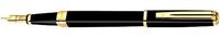 Waterman Exception Black Slim GT Medium Point Fountain Pen - 1738882