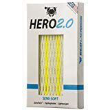 East Coast Dyes Lacrosse Hero 2.0 Mesh - Semi-Soft - Neon Yellow Striker