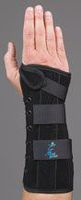 MedSpec ASO Wrist Lacer Splint (10 1/2") (Medium - Right - Black)