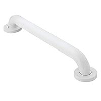 Tubular Specialties Manufacturing - TSM Handicap Grab Bar for Shower/Bathroom - 24" Long X 1.25" Diameter Stainless Steel Grab Bars - White Finish