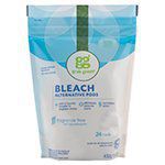 Grab Green 3-in-1 Laundry Detergents Bleach Alternative, Fragrance-Free Pre-Measured Concentrated Powder Pods 24 Loads (a) - 2pc