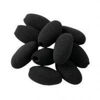 Global Teck Headset Microphone Foam Cushions (Windscreens) | 10-pack | Compatible with Plantronics, GN, Jabra, Logitech, Panasonic Headsets VXi -14101-03