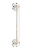 Wall Grab Bar Size: 12", Finish: Ivory