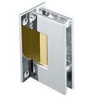 C.R. LAURENCE GEN037BNBA CRL Brushed Nickel with Brass Accents Geneva 037 Series Wall Mount Full Back Plate Standard Hinge