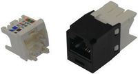 PANDUIT CJ688TGBL CAT6 RJ45 MODULAR JACK, 8POS, 1 PORT