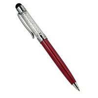 HBetterTech(TM) 2 in 1 (Ball pen+ Stylus/styli) Touch Screen Pen for iPhone 4 4s 3 3Gs iPod/iPad 2 3,Kindle Fire HD SONY PLAYSTATION PSP PS VITA, HTC Flyer EVO View 4G, Motorola Xoom, Samsung Galaxy, BlackBerry Playbook, NEXUS (Red)