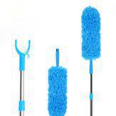 Collapsible Adaptable Smock - Function Telescoping Flexible Duster Washable Anti Static Soft Microfiber Cleaning Brush Dust Cleaner - Double-Jointed Flexile Conciliatory - 1PCs