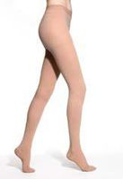 BriteLeafs Opaque Compression Stockings Pantyhose Therapeutic Firm Support 20-30 mmHg Closed Toe - Gradient Compression, Professional Grade (Large, Beige) …