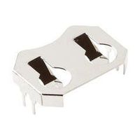 Battery Holders, Clips Contacts Bat Hld Cr2032/2025 Through-Hole Mount