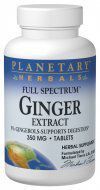 Full Spectrum Ginger Extract Planetary Herbals 120 Tabs