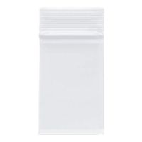 Plymor Heavy Duty Plastic Reclosable Zipper Bags, 4 Mil, 2" x 3" (Pack of 500)
