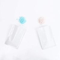 Glossy White Heat-Sealable Portable Open-Top Mylar Single-Serving Sample Packets (3 oz (4.7" x 7.1"))