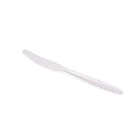 Karat U2031W 7.5" PP Extra-Heavy Weight Disposable Knife, White (Pack of 1000)