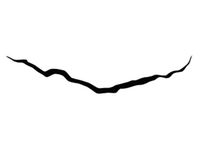 Crack in Time DW Sticker Decal Notebook Car Laptop 8" (Black)