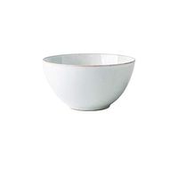 AXZHYX Bowl White Salad Bowl, Ceramics Simple Creative Thicken 550ML Bowl Smooth Fruit Noodles Soup Bowl 6.5 Inches Hand-Pulled Noodle Bowl Hotel Tableware Home Noodles Boiled Fish Soup Bowl
