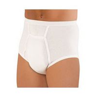 Hartmann 40211 Sir Dignity Washable Brief with Built-in Protective Pouch, Small, 30"-32" Waist