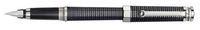 Montegrappa NeroUno Linea Chrome Trim Broad Point Fountain Pen - ISNLC5AC