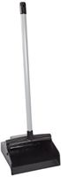 Impact 2600 LobbyMaster Plastic Lobby Dust Pan with PVC Handle, 37" Height x 12" Width x 11" Depth, Black (Case of 6)