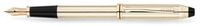 Cross Townsend 10K Gold Filled Fountain Pen - Gold, Medium Nib 706-M