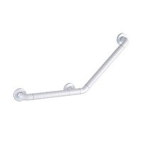 Bathroom safety rails Bathroom handrails, bathroom Non-slip Safety Stainless steel armrest White, yellow (Color : White, Size : 3030CM)