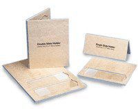 Heathrow HS9903 1-Place Cardboard Slide Holders (Pack of 25)
