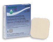 Convatec DuoDERM CGF Sterile Triangle Dressing with 1" Adhesive Border (4"x5") (Box of 5)