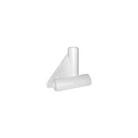 Aluf Plastics Hcr-366017c High Density Hdpe Can Liner, Clear, 36"x60", 50-55 Gal