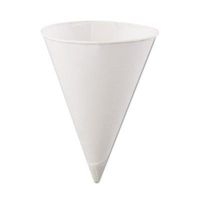 Konie Stackable Cone Rolled Rim Cups 4.5oz 133ML 200 each box