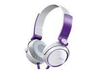 Sony MDR-XB400/VLT XB Series On-Ear Headphones (Violet)