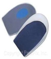 PediFix GelStep Heel Cups with Blue Zone Comfort - Spur Spot - L