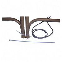 Tatco Tamper-Proof Nylon Cable Ties, 11 x 3/16, 500 Ties (22300)