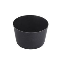 Arcata, Conical Bowl, 8 oz, S/S, Matte Black, 12 per case