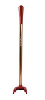 Stylish Extra-Long Standing Shoe Horn AND Shoe Remover (GOLD/RED)
