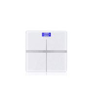 Bathroom Floor Scales Smart Household Electronic Digital Body bariatric Display Division Value 180kg=400lb/0.1kg,White