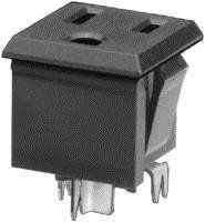 SCHURTER 4300.0702 CONNECTOR, POWER ENTRY, SOCKET 15A (1 piece)