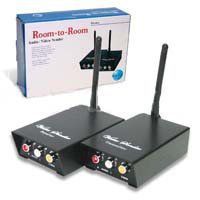 BADA 2.4GHz Wireless Long Distance A/V Sender Transmitter & Receiver (4 Channel)