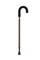 NOVA Curved Handle Cane, Bronze