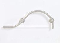 Lifeline Towel and Grab Bar Combo - Luna Design | Left Hand | Stainless Steel