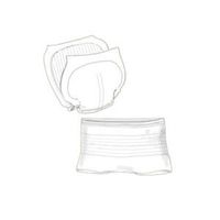 Wings Contoured Insert Pad, Night-Time Absorbency (Bag of 24)