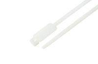 South Main Hardware 888219 8-in I.D. Tag Cable Tie, 100-Pack 18-lb, Natural, 8-Inch, 100 Piece
