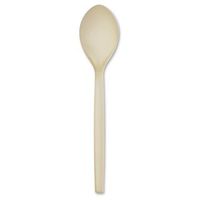 Eco-Products Spoon, 7"L, 50/PK, Beige (EPS003)
